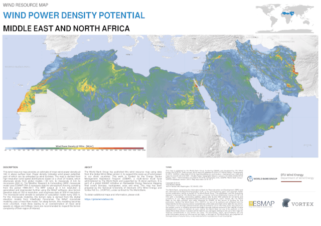 Middle East and North Africa: Power Density Potential (preview)